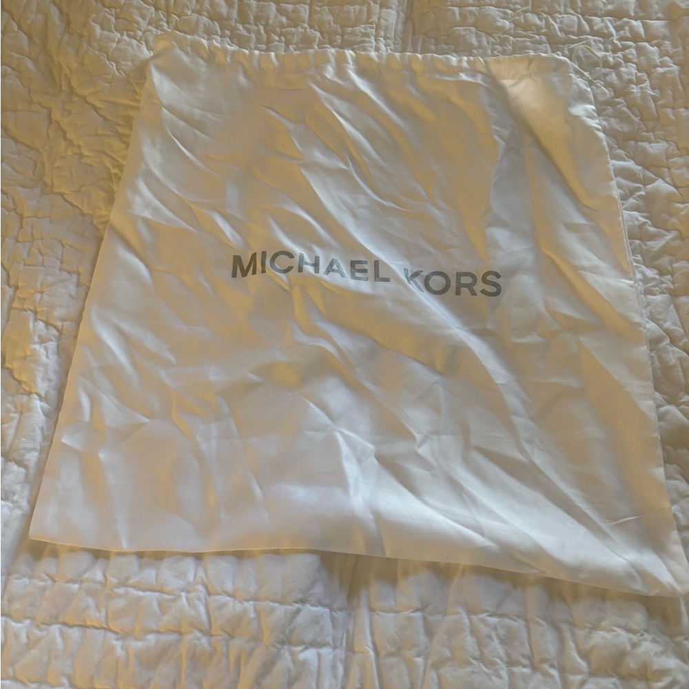 Michael Kors White Drawstring Dust Bag